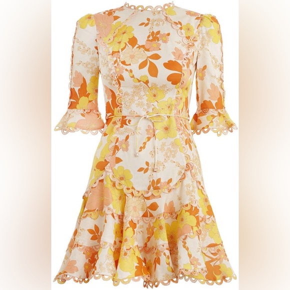 Zimmermann rare ‘Primrose’ Mini Dress - Picture 1 of 3